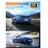Dash Cam Cam Front and Rear, Built-in 5G WiFi GPS,