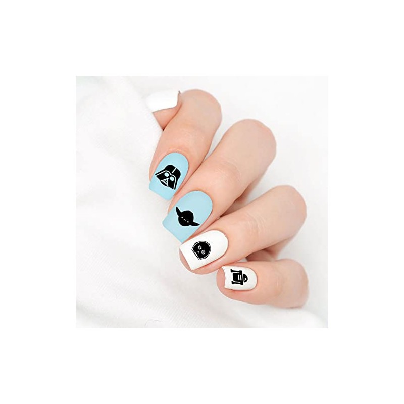 The Force is with You Black & White Clear Vinyl