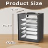Miniature Storage Case for Collectibles Miniatures, Wooden Miniature Display Cases