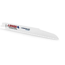 Lenox Tools Wood Cutting Reciprocating Saw Blade with Power Blast Technology, Bi-Metal, 6-inch, 6 TPI