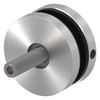 STEINBACHER© Stainless steel glass dot holder, diameter 52 mm, flat