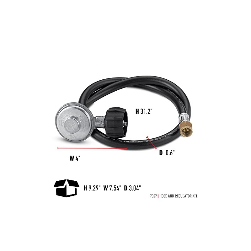 Weber Hose and Regulator Kit, for Genesis 300 and Summit