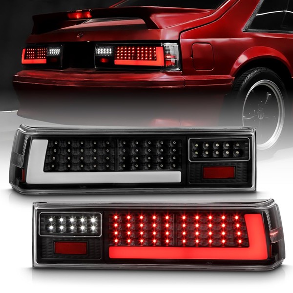 KEEKPO - For 1987-1993 Ford Mustang Upgraded version Black Full