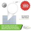 Round Red Sticker Dot Labels 50mm (5cm) for Storage and