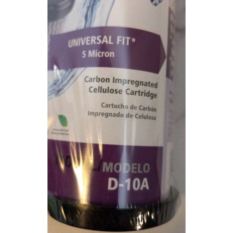 Culligan Basic Filtration Replacement Cartridges D-10A 2 Pack New