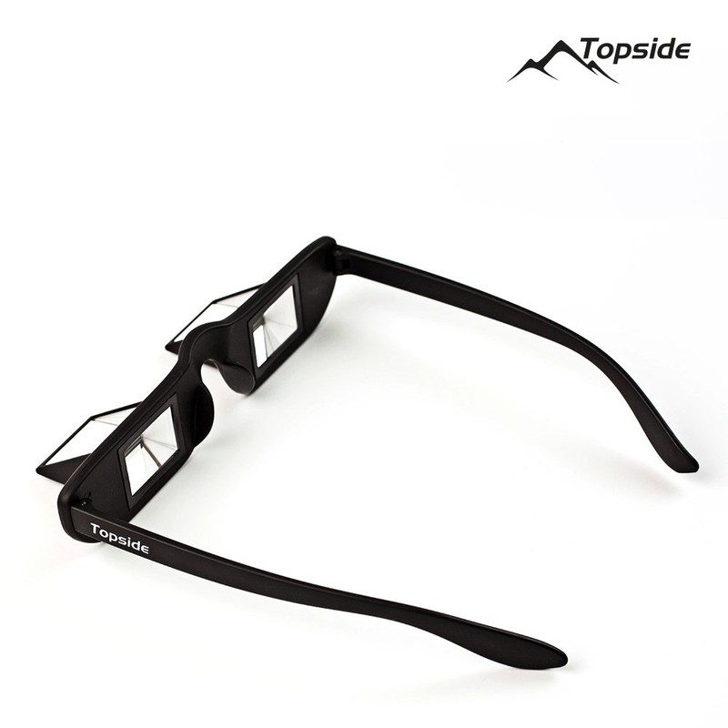 TOPSIDE Sicherungsbrille (Kletterbrille) mit hochwertigen Prismen inkl. Etui und Brillenband
