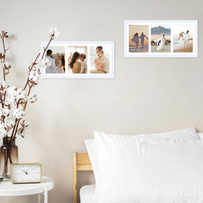 JCJMY 8x16 Picture Frame, 5x7 Collage Picture Frame, Display 3