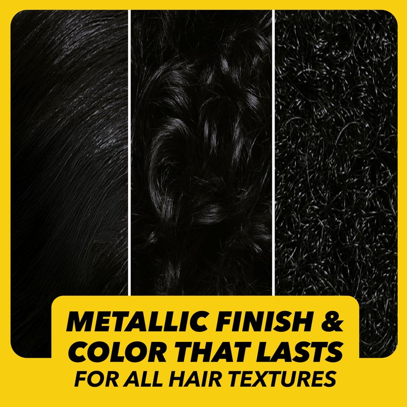 Got2b Metallics Permanent Hair Color, Midnight Black