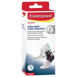 Elastoplast Ankle Stabiliser Brace 1 Pack| Supports & Protects Sprained Ankles | Sports Injury Prevention | Breathable & Flexible Design