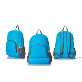 PAXLamb Mochila plegable impermeable (azul)