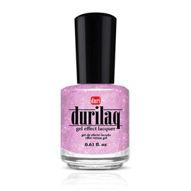 duri Durilaq, 006D Aurora, Shimmer Pink Lilac Semi Sheer Gel Effect Lacquer, 0.61 fl.oz.