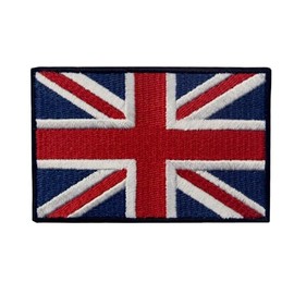 British Flag Patch, England UK Great Britain Flag Patch, Funny Meme Morale Patch, Moral Patch, Military Patch, Hook & Loop, Emblem for Tactical Backpacks Clothing Jeans Hats Bags Helmets Jersey Vests