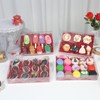 RomanticBaking 50PCS 10x7x2 inches Clear Cookie Boxes Strawberry Boxes Bakery