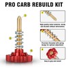 NIBBI Carburetor Idle Screw,Carb Rebuild Kit,Idle Speed Accessories Replacement for