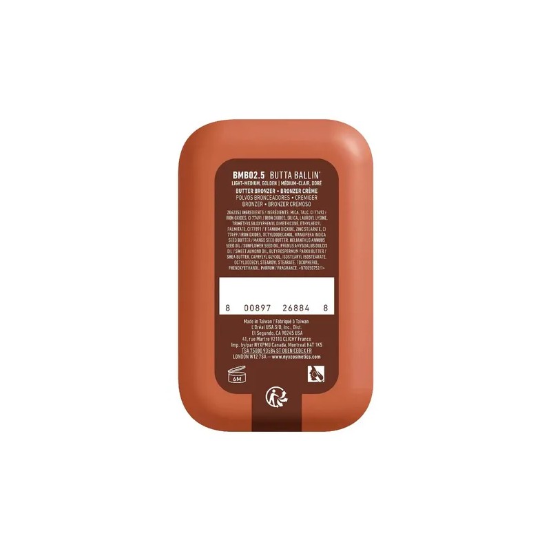 NYX PMU Buttermelt Bronzer 5g