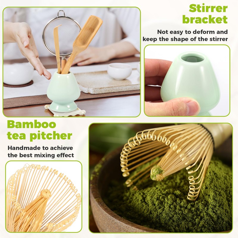 6Pcs Matcha Tea Set Elegant Matcha Kit Practical Tea Making