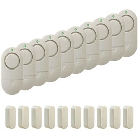 Door Window Alarm, Door Alarms for Home Security, 120DB Loud Pool Door Alarm for Kids Safety (10 Pack)