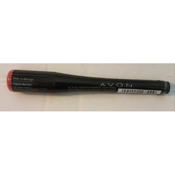Avon Line 'N Design Lip Duo CORAL CARESS New Sealed