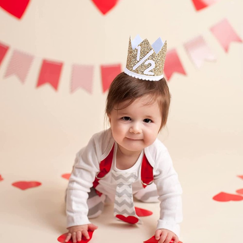 Samcos Birthday Crown, Cake Decoration, Crown Hat, Birthday Hat, Crown,