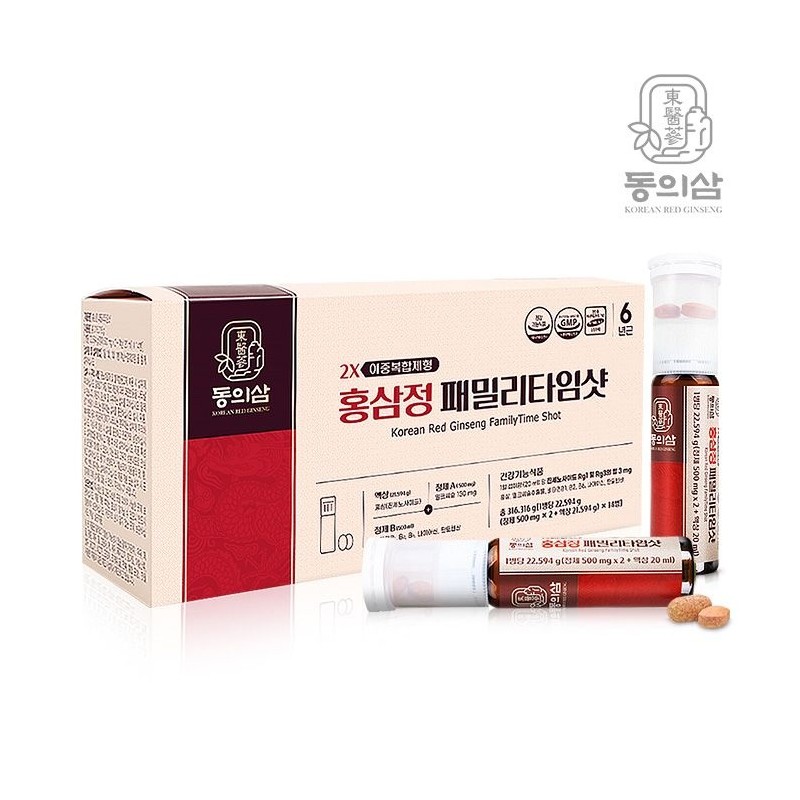 Donguisam [Dongui Ginseng] Red Ginseng Extract Family Time Shot (liquid