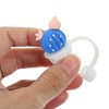 2Pcs Silicone Straw Covers, 0.3in Cactus Shape Straw Toppers Drinking