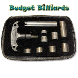 Superbilliards Weight Kit for Predator Pool Cues: 8 Weight Bolts + Wrench & Case