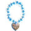 Folat 1 Blumenkette * Oktoberfest * mit Blumen in blau