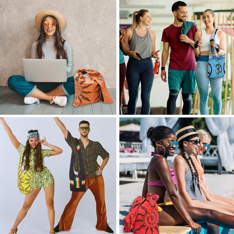 Mandala Crafts Women's Hippie BagBoho BagHobo Hippie PurseIndie Style Hippie