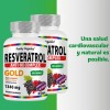 Combo 2 Resveratrol Purely Organics Anti-ox Complex Gold | 90