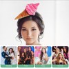 NOLITOY Ice Cream Headband Unisex Adult Food Vendor Ice Cream