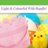 VFM - Pink Easter Bucket With Handle Egg Hunt -