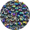 Pinhoollgo 400pcs 4mm Crystal Glass Beads Faceted Rondelle Glass Spacer