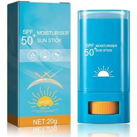 Protector Solar Stick Spf 50, Protector Solar Facial Para Todo Tipo De Piel, Resistente Al Agua Y Ligero, Protección Uv Efectiva Barra Solar