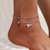 CHIC & ARTSY Unicorn Anklet 925 Sterling Silver Unicorn Anklet