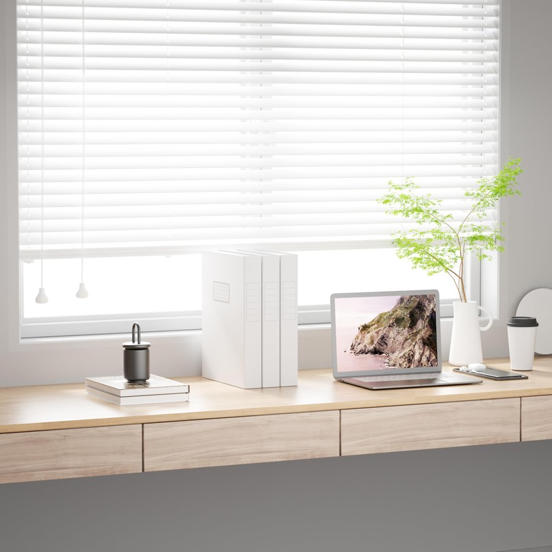 JiaWei A4 Storage File Boxes, White Archives Cases with Lid,