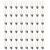 FLSNT 48 Pack LED S14 Replacement Light Bulbs for String