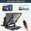 GEIMRSY 13-inch HD Wide-Angle teleprompter, manually Adjustable in Height and