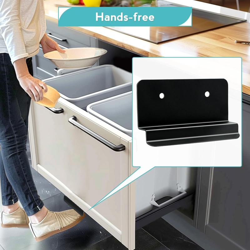 PUNCHMAN Trash Cabinet Foot Pull - 1Pack Cabinet Foot Pull