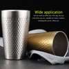 2pcs 304 Stainless Steel Pint Cup Hot Cold Drinking Cup