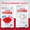 BioSwiss Bandages, Lips Shaped Self Adhesive Bandage, Latex Free Sterile