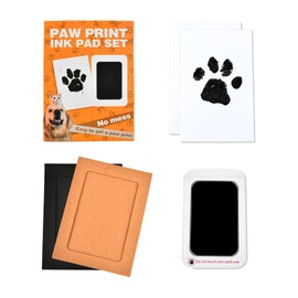 Cat and Dog Paw Print Handprint and Footprint Pet Frame Commemorative Printing Dog Frame Cat Pet Paw Print Impression New Born Decoration Frames Pregnancy After Birth Souvenirs Diy Pets Prints Gifts