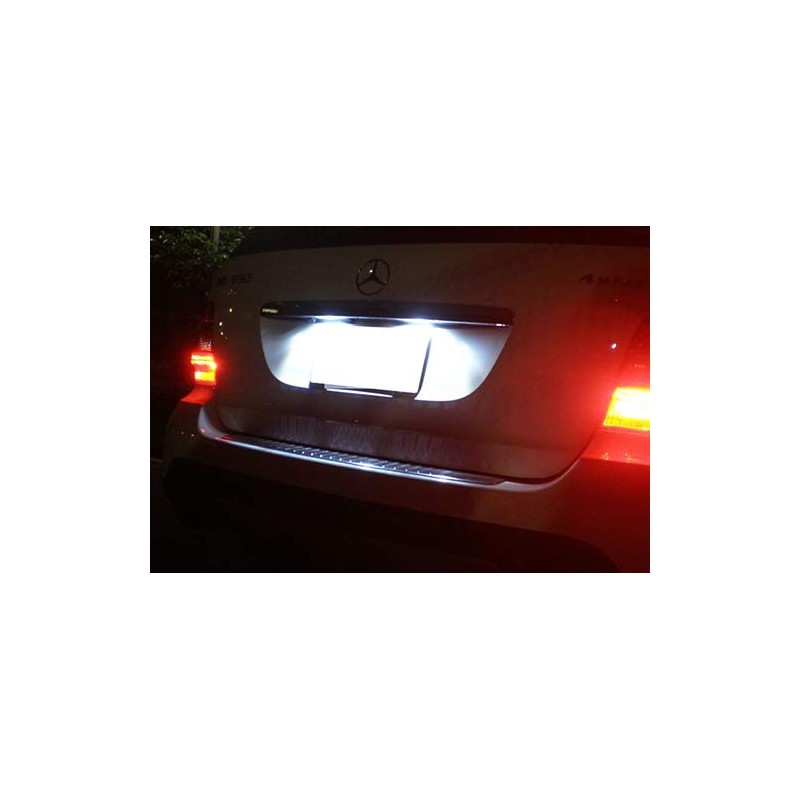 RZG 2x LED License Plate Light White Canbus for MB