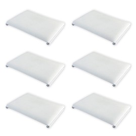 Pack of 6 Colour Edge Replacement Pads, Colour Edge Pad, Part Sponge Replacement Pad, for Wall Painting and Renovations (12 x 9 cm)