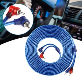 o Cable 5 m Car Blue Transparent o Connection Cable Ultra Flexible