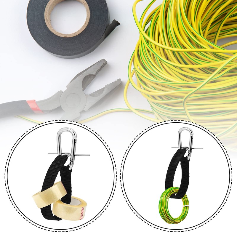 3 Pieces Tape Thong for Tool Belts Electrical Tape Holder