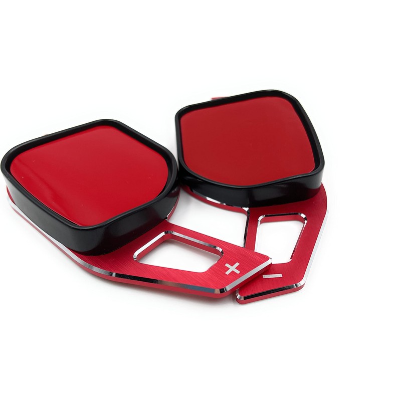 H-Customs Shift Paddle Extension Shift Paddle Aluminium Red Type A