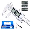 Digital Caliper Measuring Tool,Caliper Measuring Tool with Stainless Steel, Micrometer