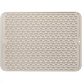MicoYang Silicone Dish Drying Mat - Quick-Dry Non-Slip Counter Pad