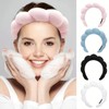 Summer Face Washing Hair Hoop, Trending Products, 3 Counts/set Soft Fluffy