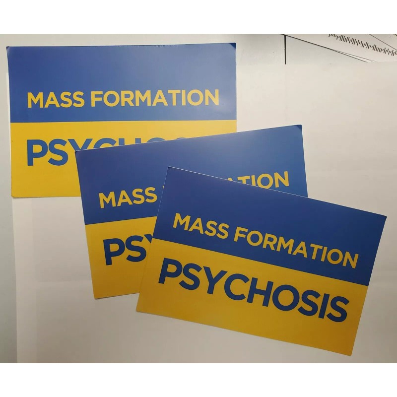 UKRAINE FLAG STICKERS - HEAVY DUTY VINYL